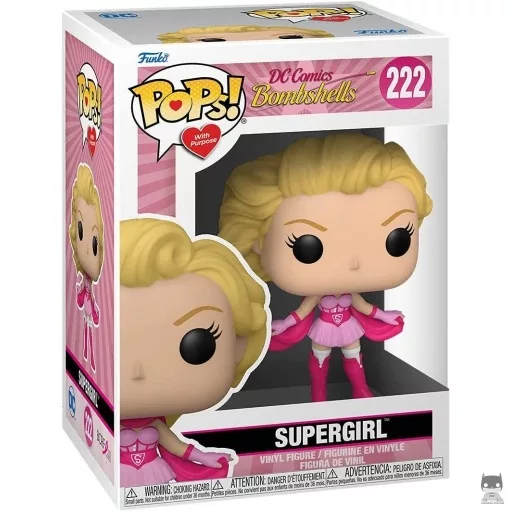 Figurine Funko POP Supergirl (Cancer du Sein) (With Purpose)