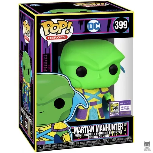 Figurine Funko POP Martian Manhunter (Blacklight) (DC Palais Impérial)