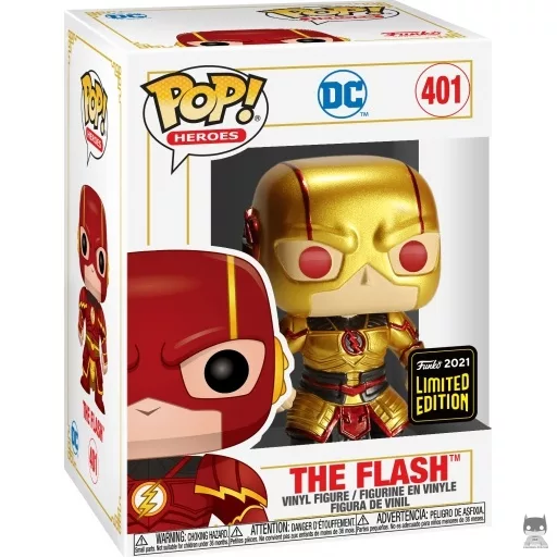 Figurine Funko POP Flash (Metallic) (DC Palais Impérial)