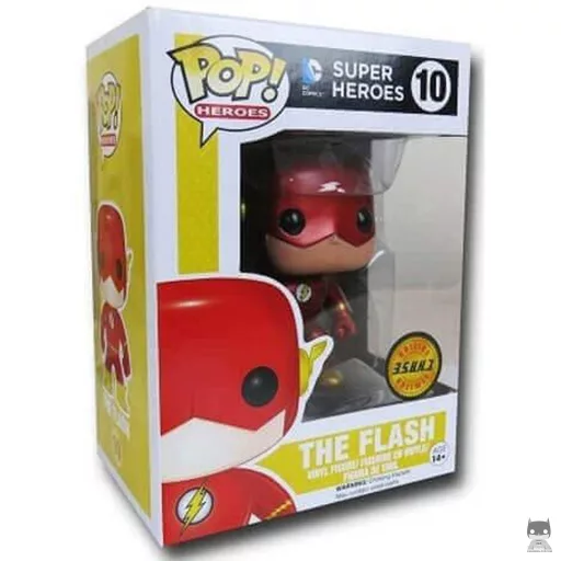 Figurine Funko POP Flash (Chase & Metallic) (DC Super Heroes)