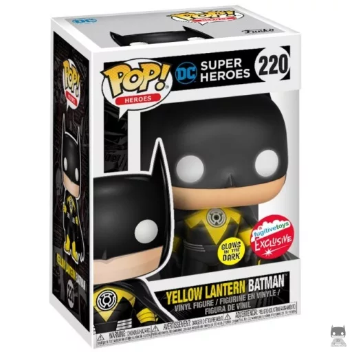 Figurine Funko POP Batman Yellow Lantern (Glow in the Dark) (Exclusive)