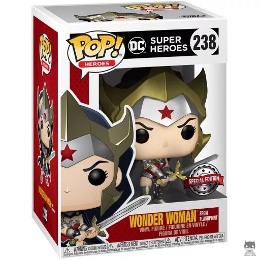 Figurine Funko POP Wonder Woman de Flashpoint (Exclusive)