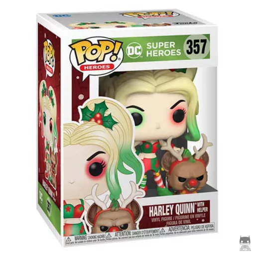 Figurine Funko POP Harley Quinn en lutin de Noël (Pop! Vinyl)