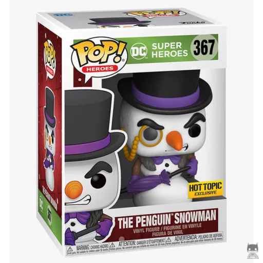 Figurine Funko POP Le Pingouin en bonhomme de neige (Exclusive)