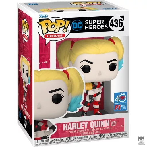 Figurine Funko POP Harley Quinn avec Ceinture (Exclusive)