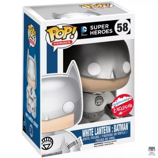 Figurine Funko POP White Lantern Batman (Exclusive)
