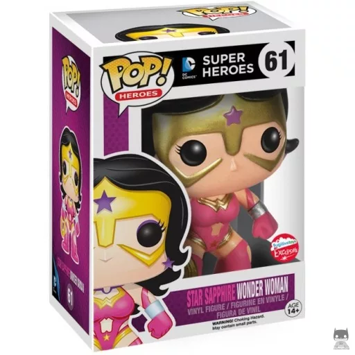 Figurine Funko POP Wonder Woman en Star Sapphire (Exclusive)