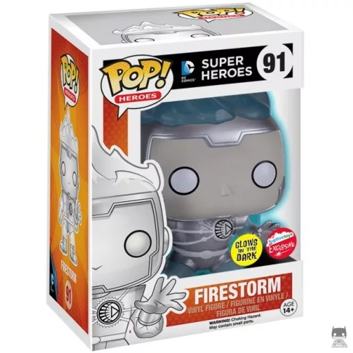 Figurine Funko POP White Lantern Firestorm (Glow in the Dark) (Pop! Vinyl)