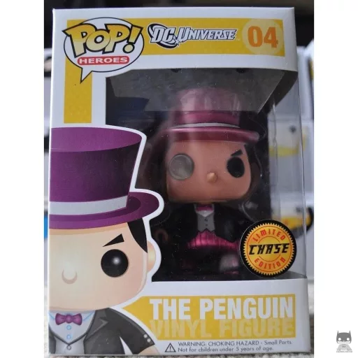 Figurine Funko POP Le Pingouin (Metallic) (DC Universe)