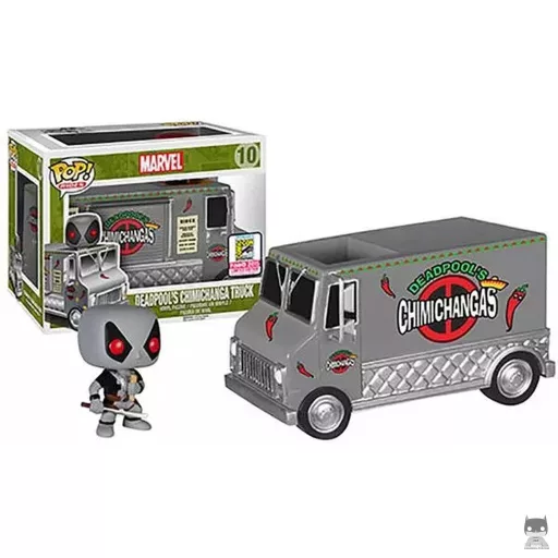 Figurine Funko POP Deadpool with Chimichanga Truck (Gris) (Deadpool)