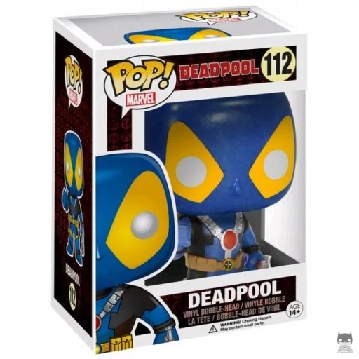 Figurine Funko POP Deadpool Pouce levé (Bleu) (Pop! Vinyl)