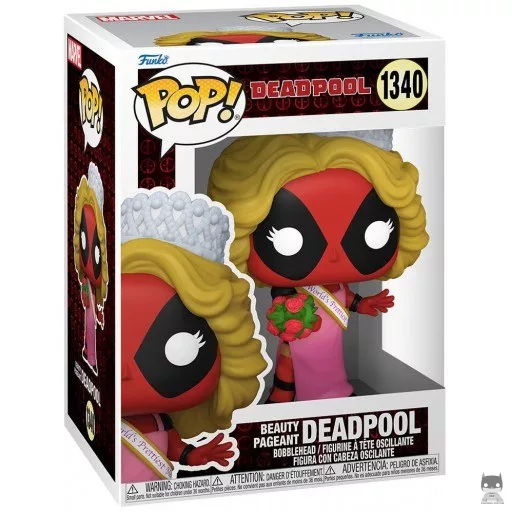 Figurine Funko POP Deadpool Concours de Beauté (Bobble head)