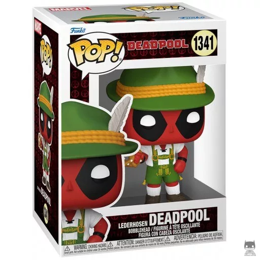 Figurine Funko POP Deadpool Lederhosen (Bobble head)