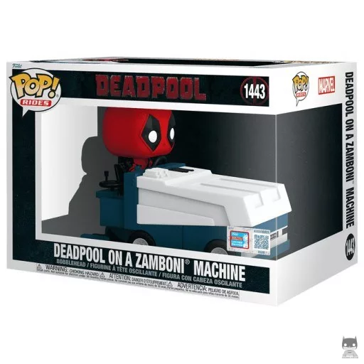 Figurine Funko POP Deadpool sur une Surfaceuse (Deadpool)