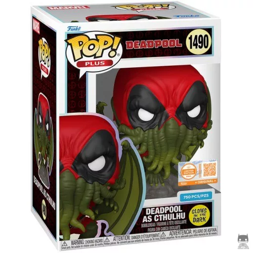 Figurine Funko POP Deadpool en Cthulhu (Glow in the Dark) (Funko Shop)
