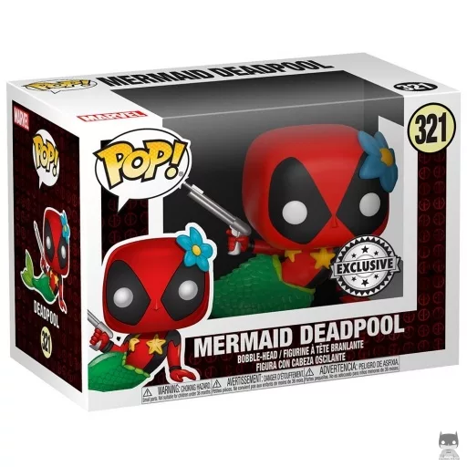 Figurine Funko POP Deadpool Sirène (Exclusive)