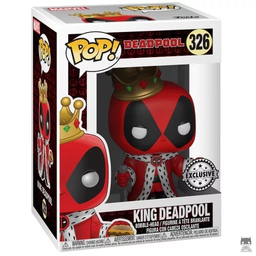 Figurine Funko POP Deadpool Roi (Exclusive)