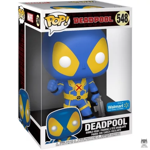 Figurine Funko POP Deadpool (Bleu & Jaune) (Supersized) (Pop! Vinyl)