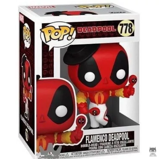 Figurine Funko POP Deadpool Flamenco (Bobble head)