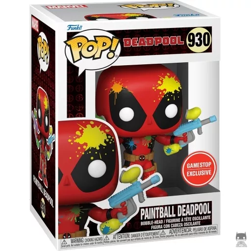 Figurine Funko POP Deadpool Paintball (Deadpool)