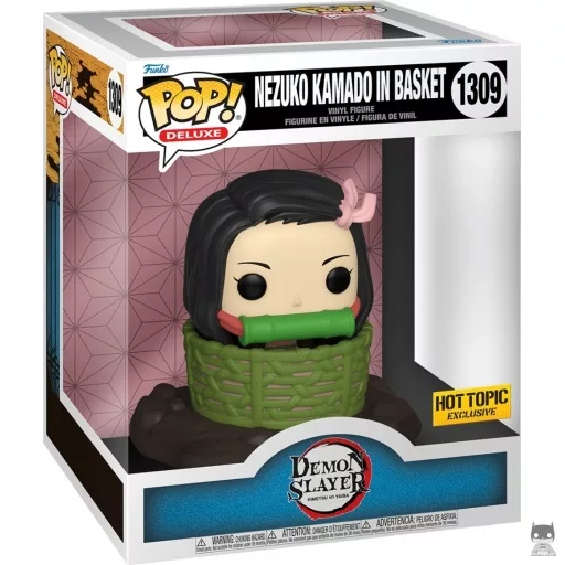 Figurine Funko POP Nezuko Kamado dans Panier (Exclusive)