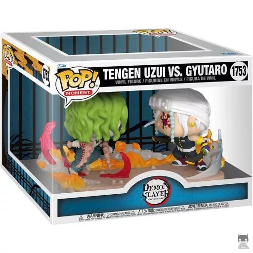 Figurine Funko POP Tengen Uzui vs Gyutaro (Anime Moments)
