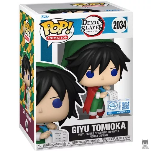 Figurine Funko POP Giyu Tomioka (Noël) (Demon Slayer)