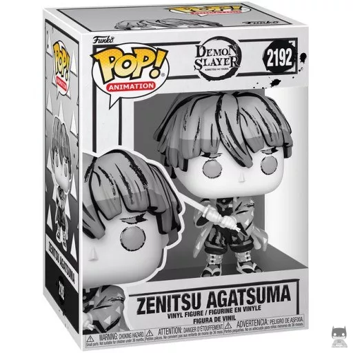 Figurine Funko POP Zenitsu Agatsuma (Sumi-Ink) (Demon Slayer)