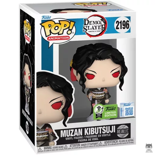 Figurine Funko POP Muzan Kibutsuji (Métallique) (Demon Slayer)