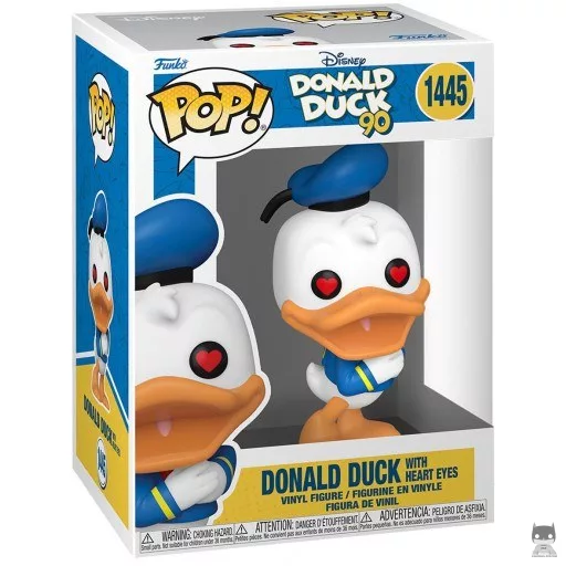 Figurine Funko POP Donald Duck avec Cœurs dans les Yeux (Donald Duck)