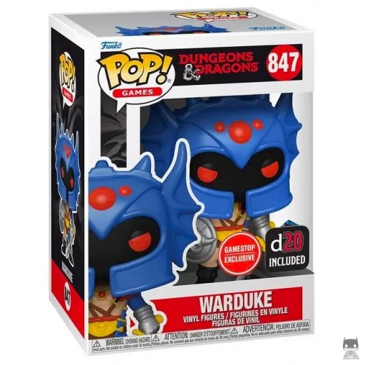 Figurine Funko POP Warduke avec D20 (Donjons & Dragons)