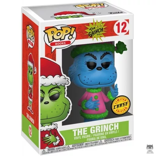 Figurine Funko POP Le Grinch en Père Noël (Chase) (Dr. Seuss)