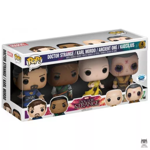 Figurine Funko POP Doctor Strange, Karl Mordo, L'Ancien & Kaecilius (Dr. Strange)