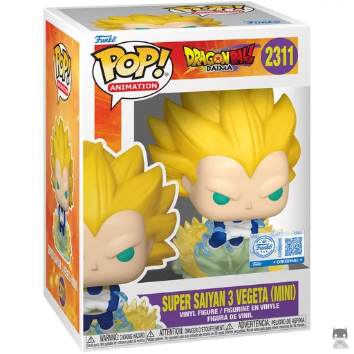 Figurine Funko POP Super Saiyan 3 Vegeta (Petit) (Dragon Ball Daima)