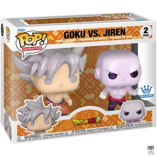 Figurine Funko POP Goku vs Jiren (Nacré) (Dragon Ball Super (DBS))