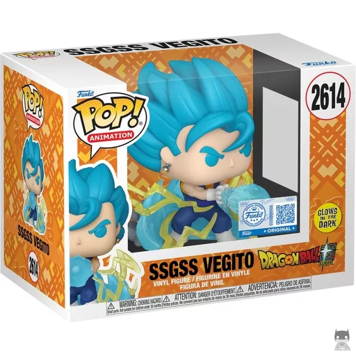 Figurine Funko POP Vegeto Super Saiyan Blue (Glow in the Dark) (Dragon Ball Super (DBS))