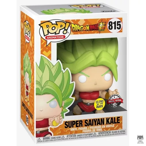 Figurine Funko POP Super Saiyan Kale (Glow in the Dark) (Dragon Ball Super (DBS))