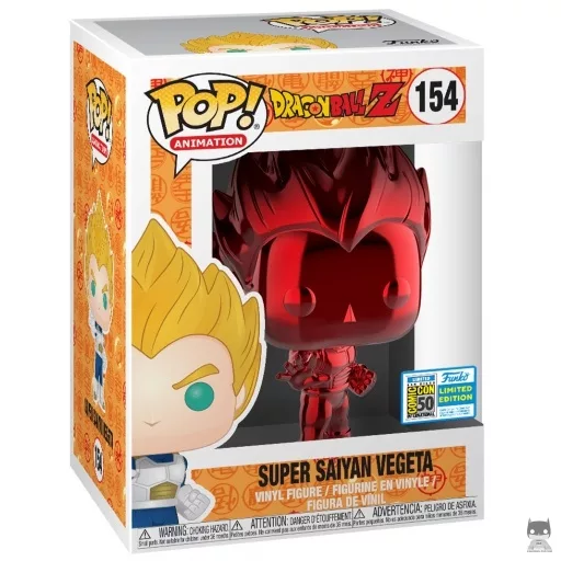 Figurine Funko POP Super Saiyan Vegeta (Chrome Rouge) (Pop! Vinyl)
