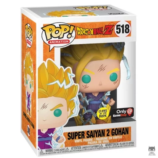 Figurine Funko POP Super Saiyan 2 Gohan (Glow in the Dark) (Dragon Ball Z (DBZ))