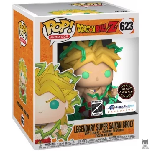 Figurine Funko POP Broly (Supersized & Glow in the Dark) (Dragon Ball Z (DBZ))