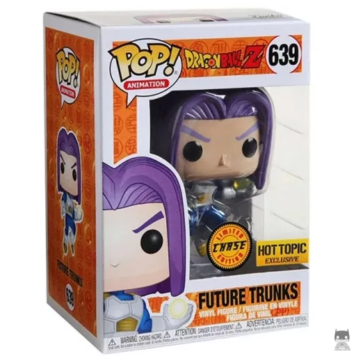 Figurine Funko POP Trunks du Futur (Chase & Metallic) (Dragon Ball Z (DBZ))