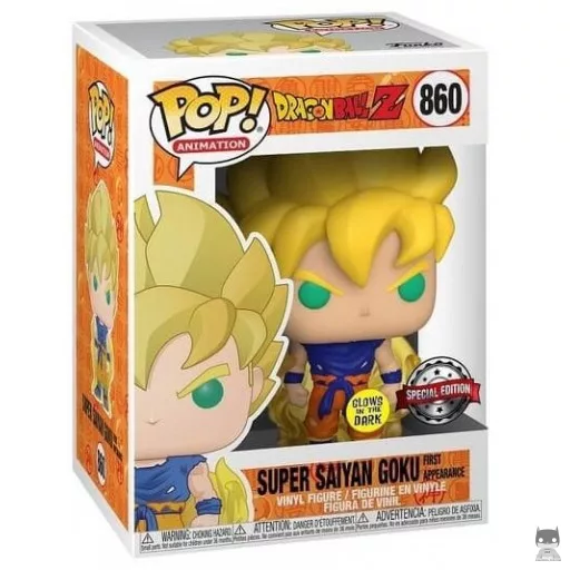 Figurine Funko POP Super Saiyan Goku First Appearance (Glow in the Dark) (Dragon Ball Z (DBZ))
