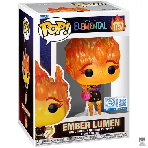 Figurine Funko POP Flam Lumen (Chase & Glitter) (Élémentaire)