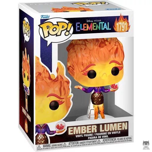 Figurine Funko POP Flam Lumen avec Vivisteria (Élémentaire)