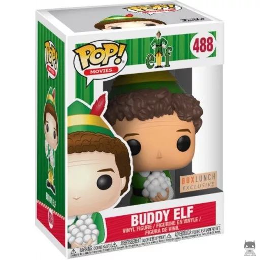 Figurine Funko POP Buddy Elf avec Boules de Neige (Elfe)