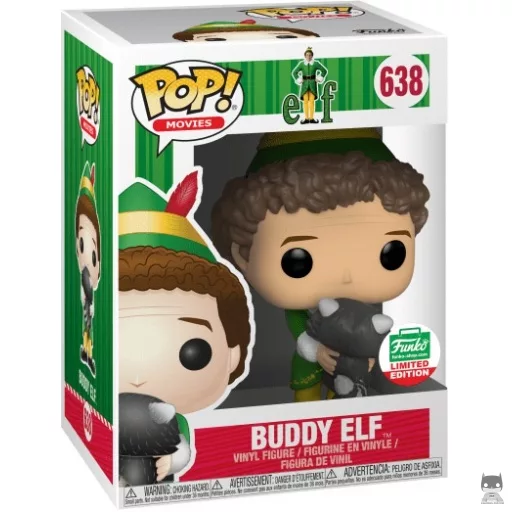 Figurine Funko POP Buddy Elf avec Raton Laveur (Elfe)
