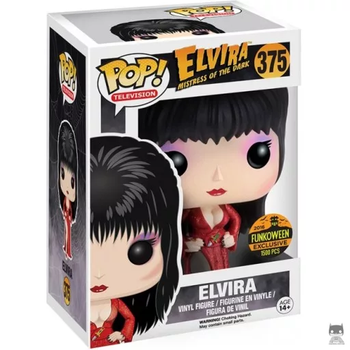 Figurine Funko POP Elvira Maîtresse des Ténèbres (Rouge) (Elvira, Maîtresse des Ténèbres)