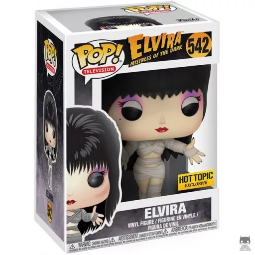 Figurine Funko POP Elvira Maîtresse des Ténèbres en momie (Elvira, Maîtresse des Ténèbres)