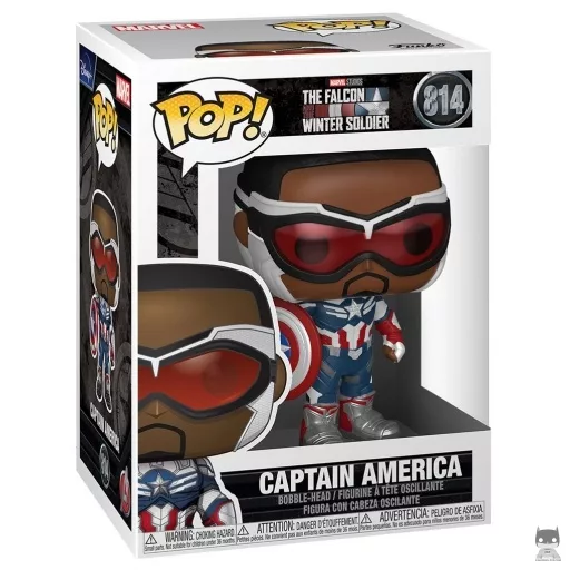 Figurine Funko POP Captain America (Falcon et le Soldat de l'Hiver)