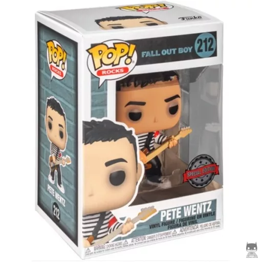Figurine Funko POP Pete Wentz (T-shirt Rayé) (Fall Out Boy)